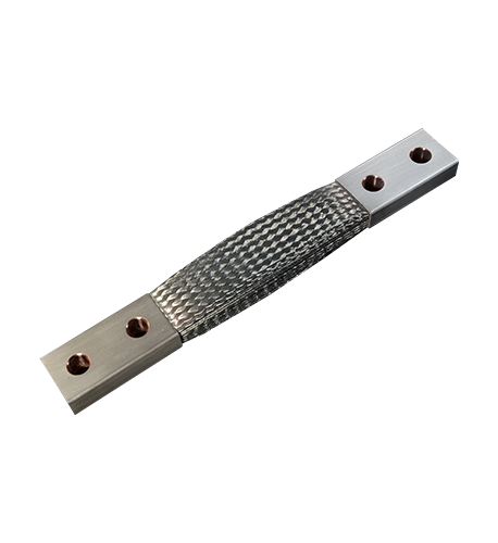 Flexible Laminated Copper Busbar Customized Copper Flexible Busbar  Connector - China Grounding Cable Wire Copper Braided Line, Flat Braid  Connector Flange Joint